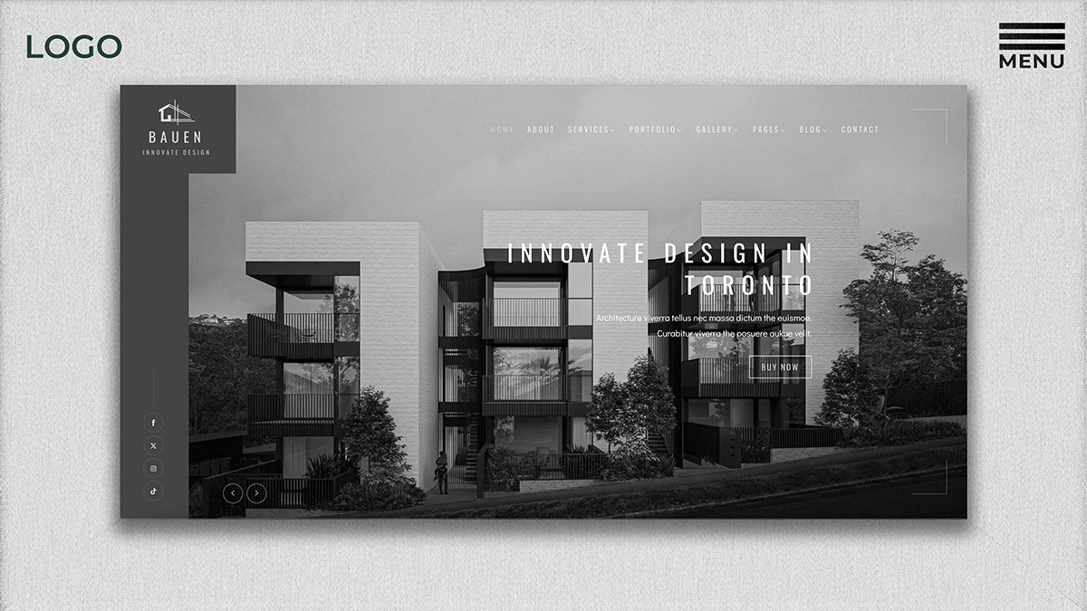 ARCHITECTURAL WEBSITE